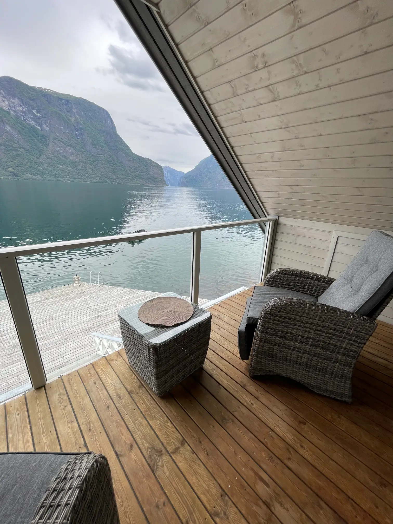 Panorama of the Aurlandsfjord
